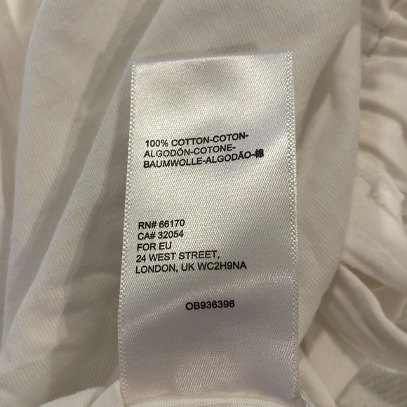 NWT Urban Outfitters Woman T-shirt with Adjustable Sides White XS-TP - Picture 6 of 10